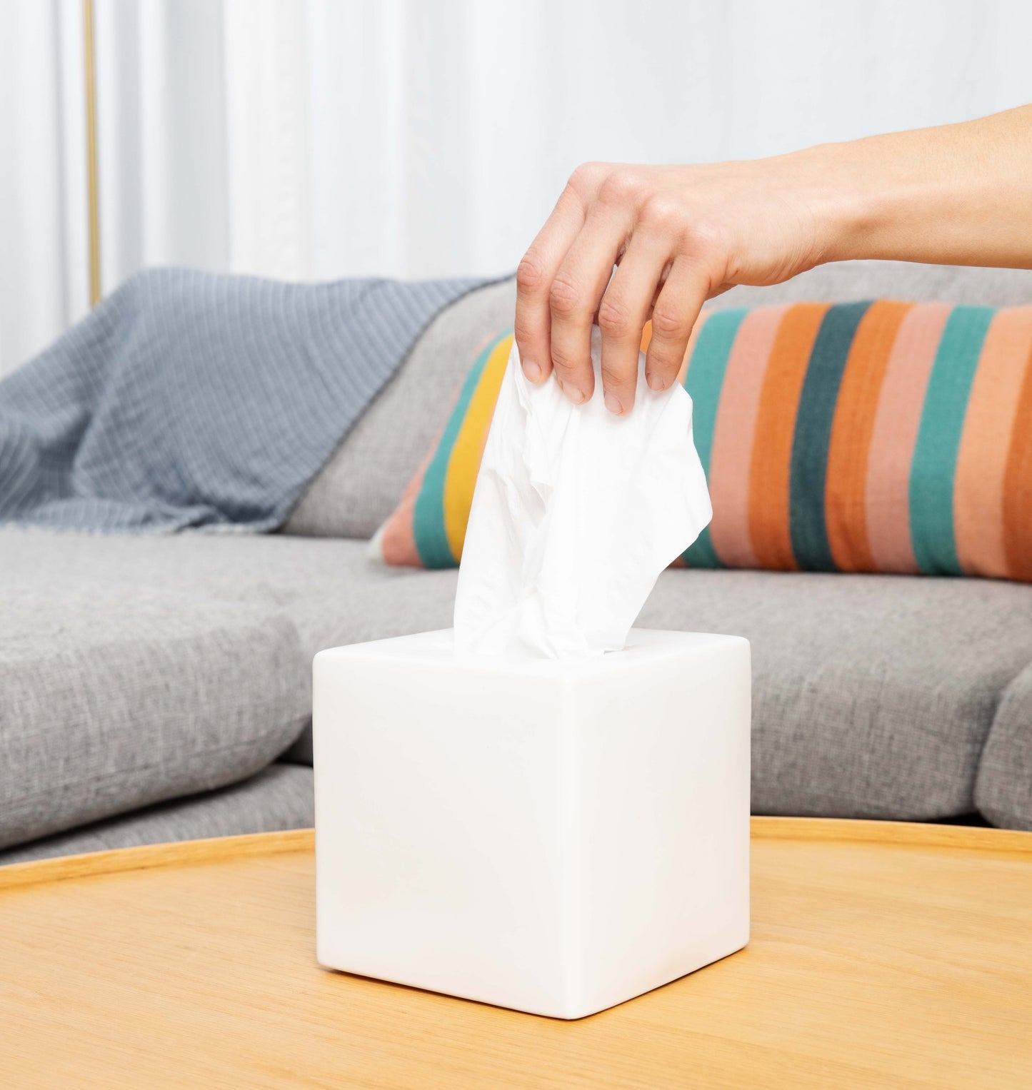 Ceramic Tissue Box Cover