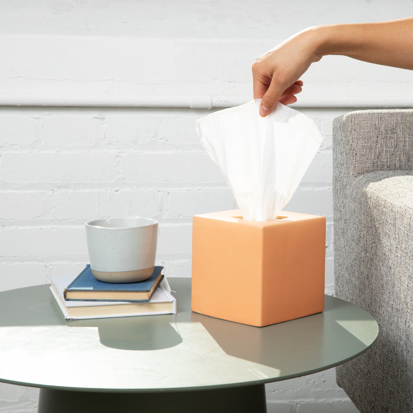Ceramic Tissue Box Cover