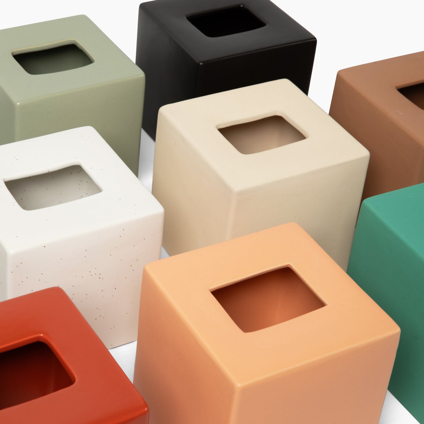 Ceramic Tissue Box Cover
