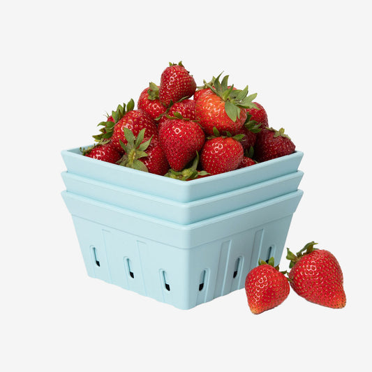 Silicone Berry Bowls - Set of 3
